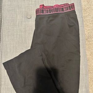 Med Couture Black Cargo Pants Straight Leg